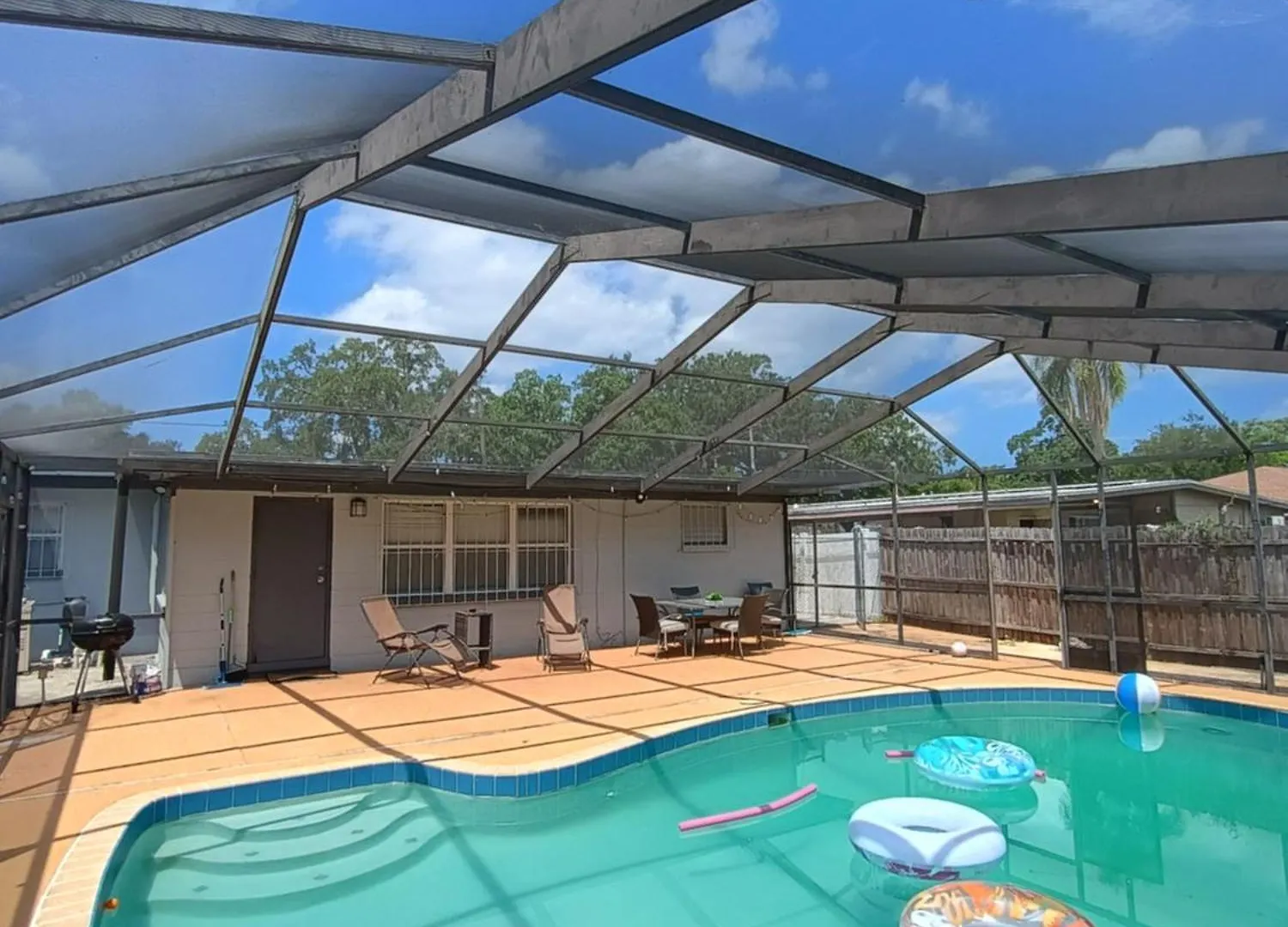 Charming Home With Pool Near Bush Gardens,12 Guests Tampa Dom wakacyjny
