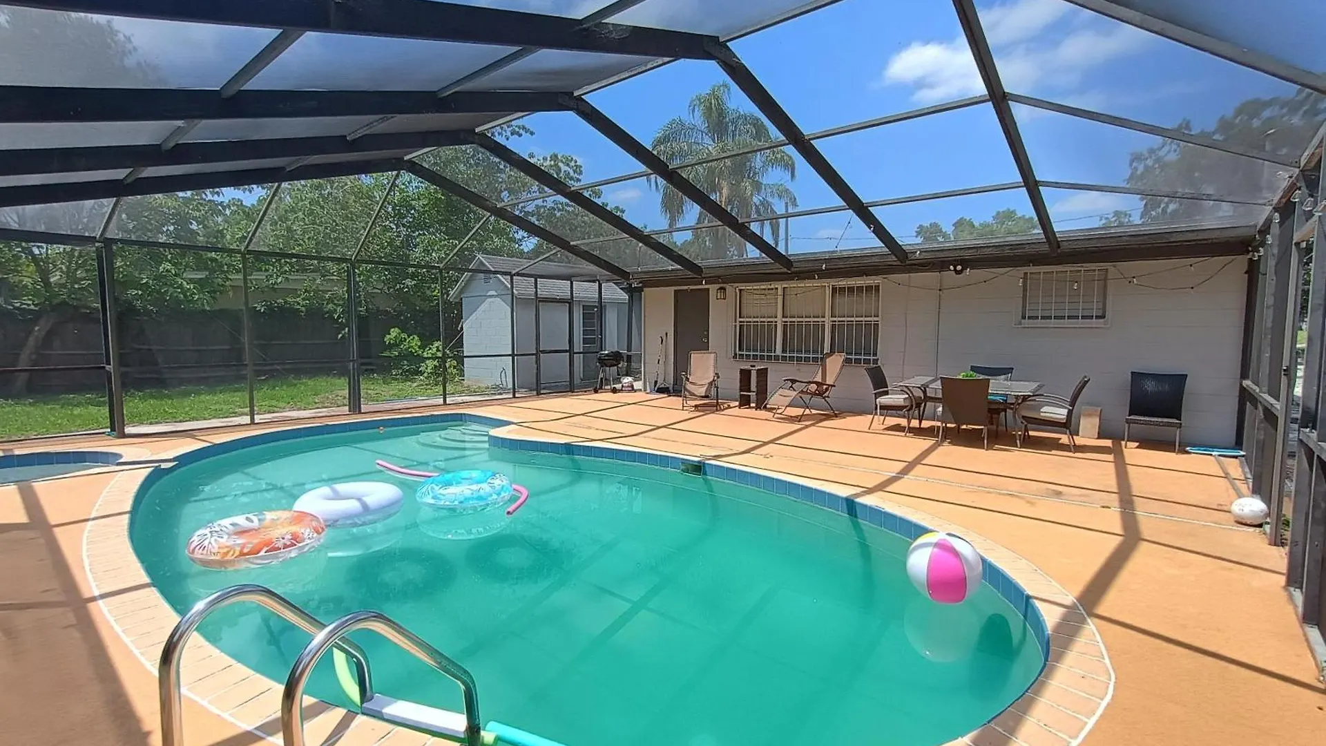 Charming Home With Pool Near Bush Gardens,12 Guests Tampa Stati Uniti